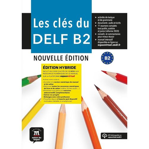 LES CLES DU DELF B2 NOUVELLE EDITION - LIVRE DE L'ELEVE