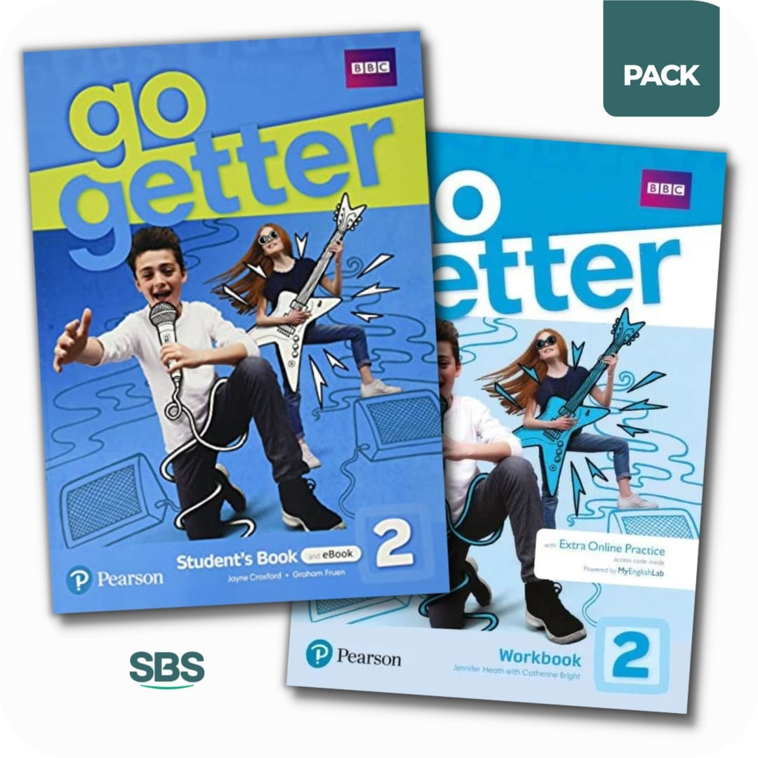 GO GETTER 2 - STUDENT'S BOOK + WORKBOOK PACK - 2 LIBROS