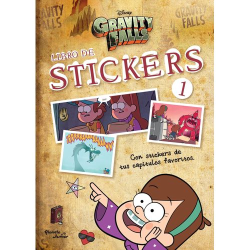 GRAVITY FALLS - LIBRO DE STICKERS