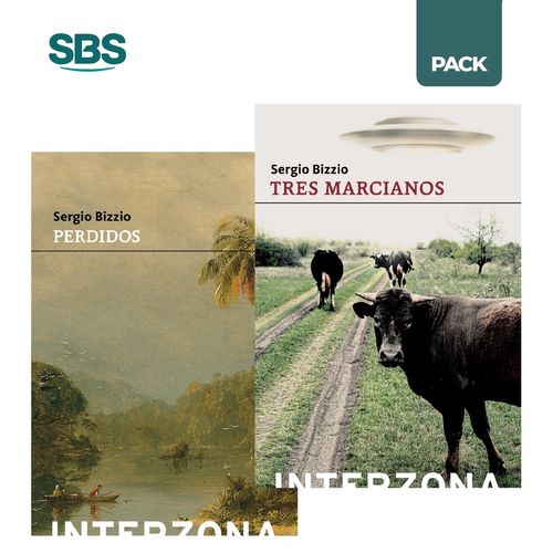 PERDIDOS + TRES MARCIANOS - BIZZIO - 2 LIBROS