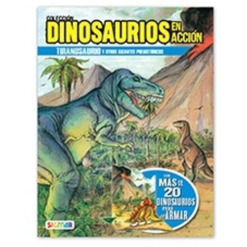 DINOSAURIOS EN ACCION - TIRANOSAURIO DINOSAURIOS EN ACCION - TIRANOSAURIO