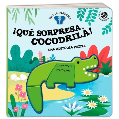 QUE SORPRESA, COCODRILA! - UNA HISTORIA PUZZLE