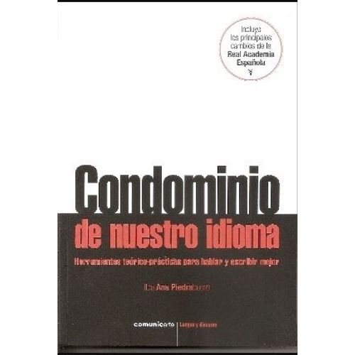 CONDOMINIO DE NUESTRO IDIOMA - ILDA PIEDRABUENA
