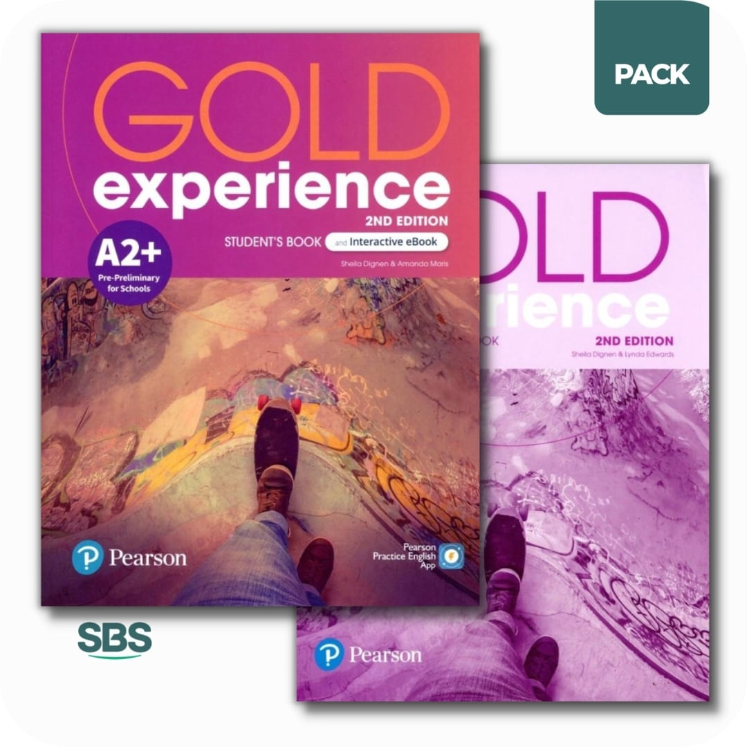 GOLD EXPERIENCE A2+ 2/ED - STUDENT'S BOOK + WORKBOOK PACK -