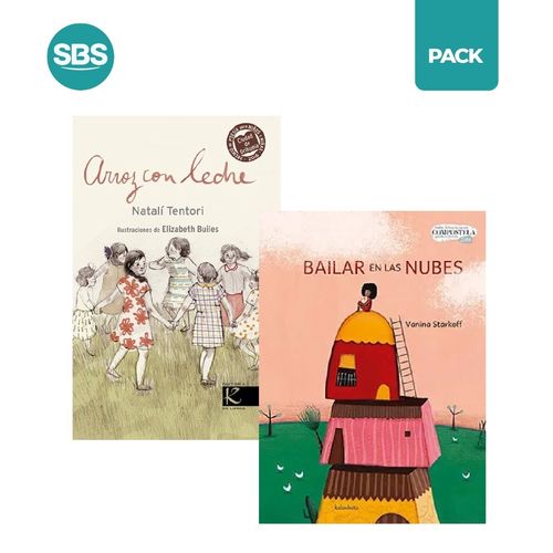BAILAR EN LAS NUBES + ARROZ CON LECHE - 2 LIBROS