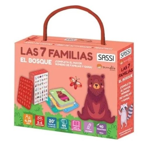 EL BOSQUE - JUEGO DE CARTAS - LAS 7 FAMILIAS