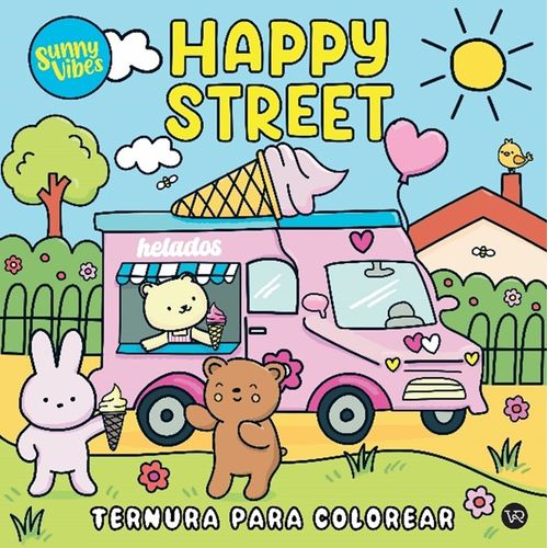 HAPPY STREET - TERNURA PARA COLOREAR - SUNNY VIBES