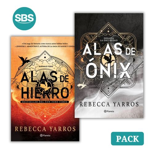 EMPIREO - ALAS DE ONIX + ALAS DE HIERRO - 2 LIBROS
