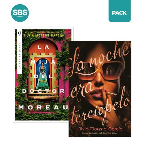 HIJA DEL DOCTOR MOREAU + NOCHE ERA TERCIOPELO - MORENO GARCI