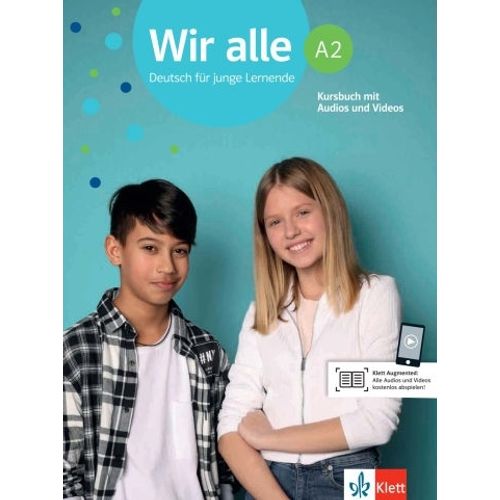 WIR ALLE A2 - KURSBUCH MIT AUDIOS UND VIDEOS