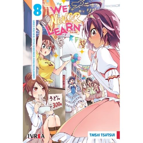 WE NEVER LEARN 8 - TAISHI TSUTSUI