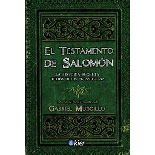 EL TESTAMENTO DE SALOMON - GABRIEL MUSCILLO