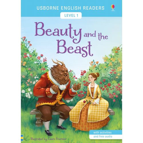 BEAUTY AND THE BEAST - USBORNE ENGLISH READERS 1 - WITH ACTI