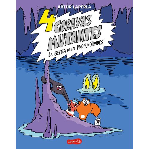 LA BESTIA DE LAS PROFUNDIDADES - 4 COBAYAS MUTANTES VOL. 2
