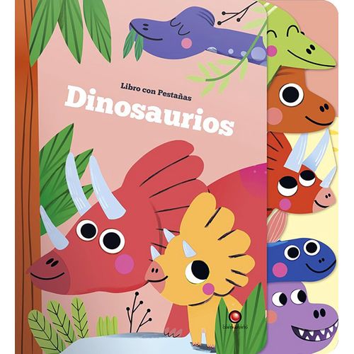DINOSAURIOS - LIBRO CON PESTAÑAS