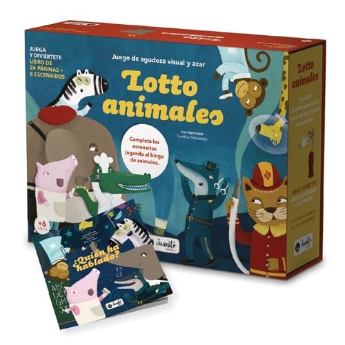 LOTTO ANIMALES - JUEGO DE AGUDEZA VISUAL Y AZAR LOTTO ANIMALES - JUEGO DE AGUDEZA VISUAL Y AZAR