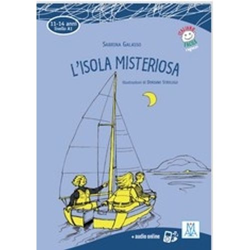 L'ISOLA MISTERIOSA - LIBRO + MP3 - ITALIANO FACILE PER RAGAZ