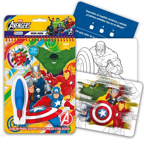 MARVEL AVENGER - AGUA WOW - TAPI ART