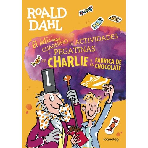 EL DELICIOSO CUADERNO DE ACTIVIDADES Y STICKERS DE CHARLIE Y