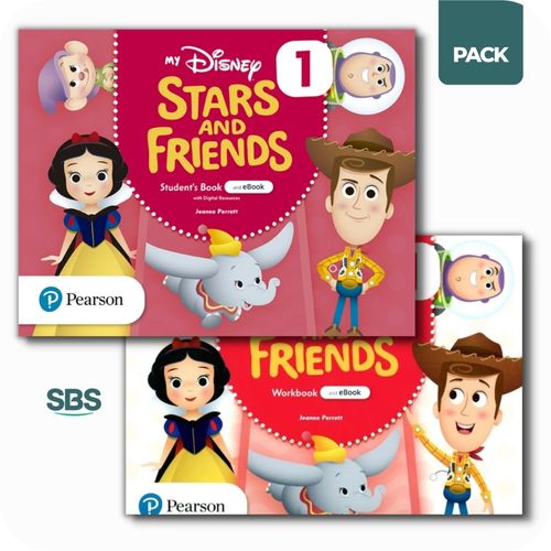 MY DISNEY STARS AND FRIENDS 1 - (BR) STUDENT'S BOOK + WORKBO