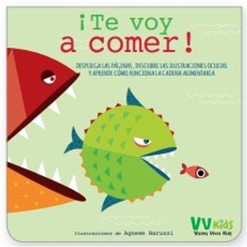 LIBRO TE VOY A COMER ! - VV KIDS APRENDO CON MONSTRUOS - PAG