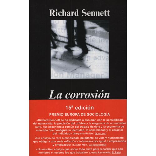 LA CORROSION DEL CARACTER - RICHARD SENNETT