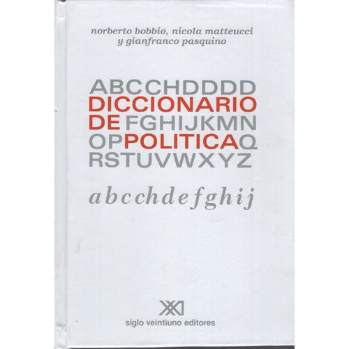 DICC.DE POLITICA (DOS TOMOS)