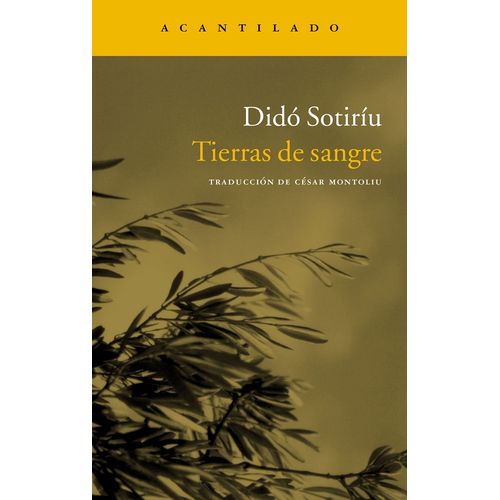 TIERRAS DE SANGRE - DIDO SOTIRIU