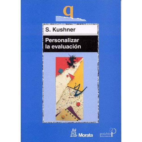 PERSONALIZAR LA EVALUACION - SAVILLE KUSHNER