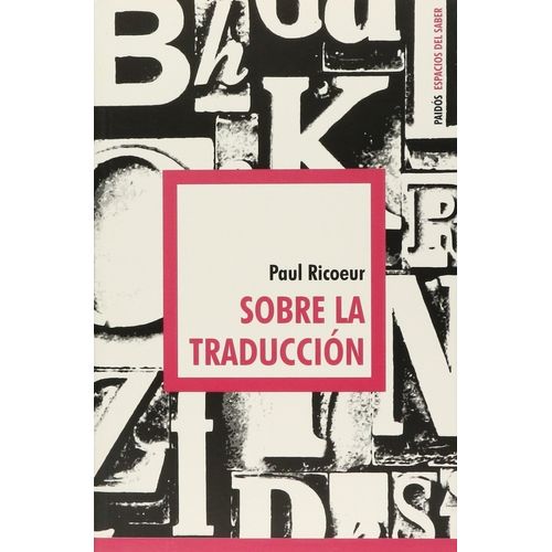 LIBRO SOBRE LA TRADUCCION - PAUL RICOEUR