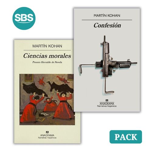 PACK MARTIN KOHAN - CONFESION + CIENCIAS MORALES - 2 LIBROS