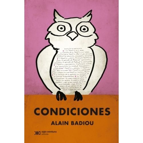CONDICIONES - ALAIN BADIOU