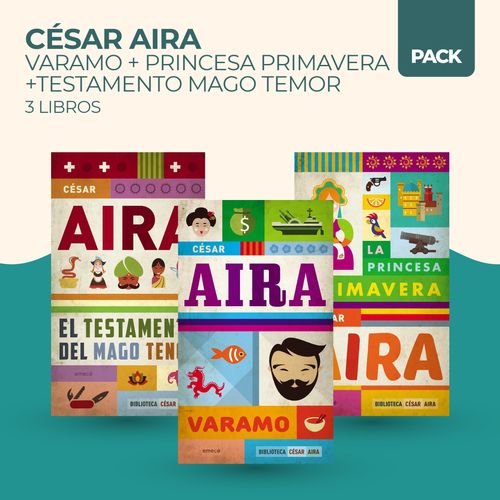 VARAMO + PRINCESA PRIMAVERA + TESTAMENTO MAGO TENOR - 3 LIBR