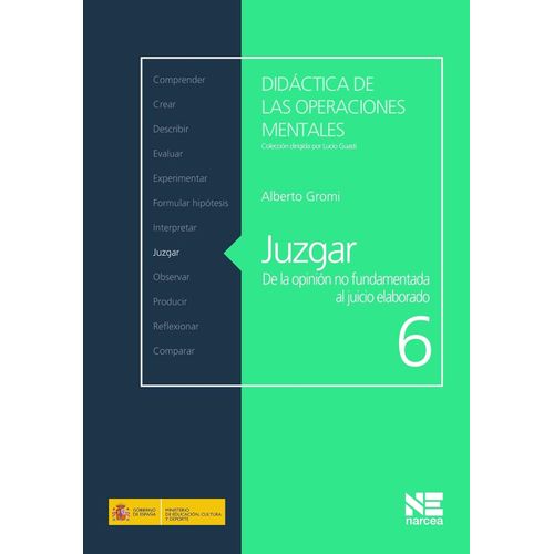 JUZGAR - DE LA OPINION NO FUNDAMENTADA AL JUICIO ELABORADO 6