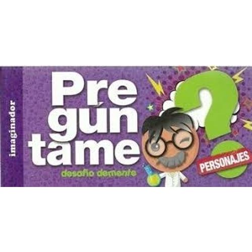 PREGUNTAME PERSONAJES