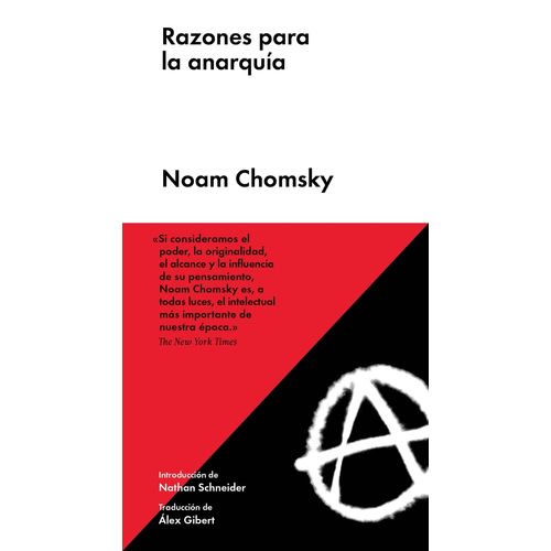 RAZONES PARA LA ANARQUIA - NOAM CHOMSKY