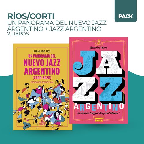 UN PANORAMA DEL NUEVO JAZZ ARGENTINO + JAZZ ARGENTINO - 2 LI