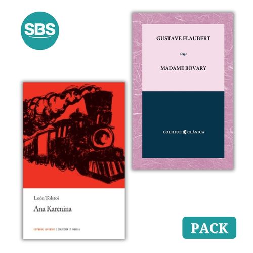 PACK ANA KARENINA + MADAME BOVARY - 2 LIBROS