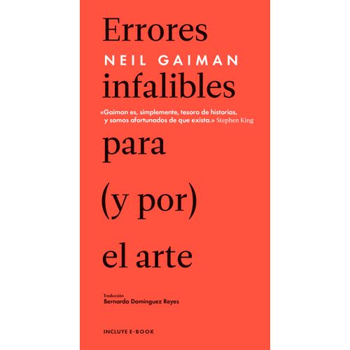 ERRORES INFALIBLES PARA (Y POR) EL ARTE