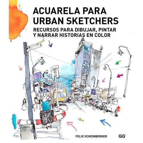 ACUARELA PARA URBAN SKETCHERS - RECURSOS PARA DIBUJAR, PINTA