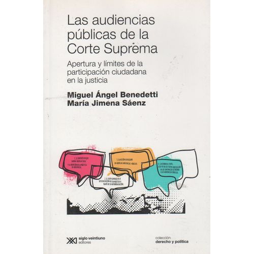 LAS AUDIENCIAS PUBLICAS DE LA CORTE SUPREMA - BENEDETTI