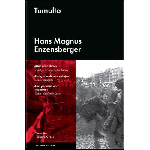LIBRO TUMULTO - HANS MAGNUS ENZENSBERGER