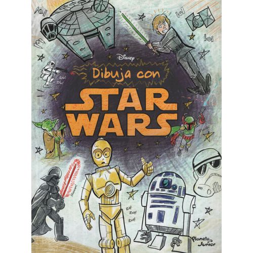 DIBUJA CON STAR WARS