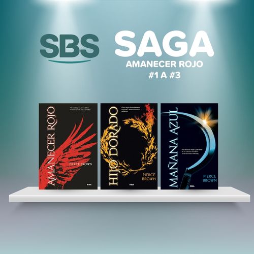 SAGA AMANECER ROJO LIBRO 1 AL 3 - PIERCE BROWN