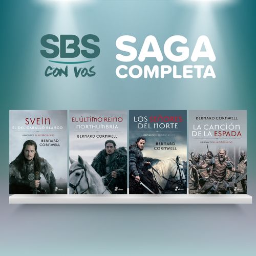 SAGA EL ULTIMO REINO LIBRO 1 AL 4 - BERNARD CORNWELL