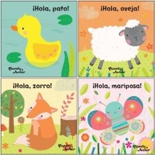 HOLA PATO, HOLA MARIPOSA, HOLA ZORRO Y HOLA OVEJA