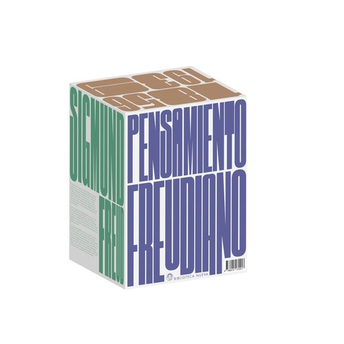SIGMUND FREUD - OBRAS COMPLETAS 4 TOMOS EN CAJA