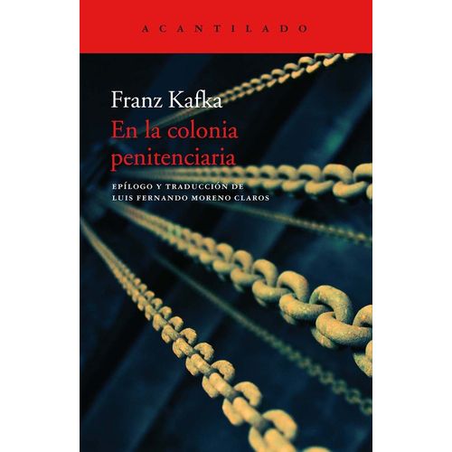 EN LA COLONIA PENITENCIARIA - FRANZ KAFKA