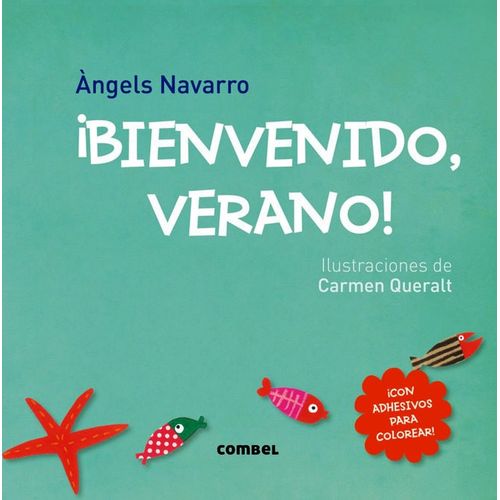 BIENVENIDO, VERANO! CON ADHESIVOS PARA COLOREAR