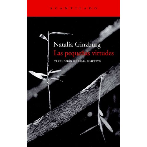 LAS PEQUEÑAS VIRTUDES - NATALIA GINZBURG